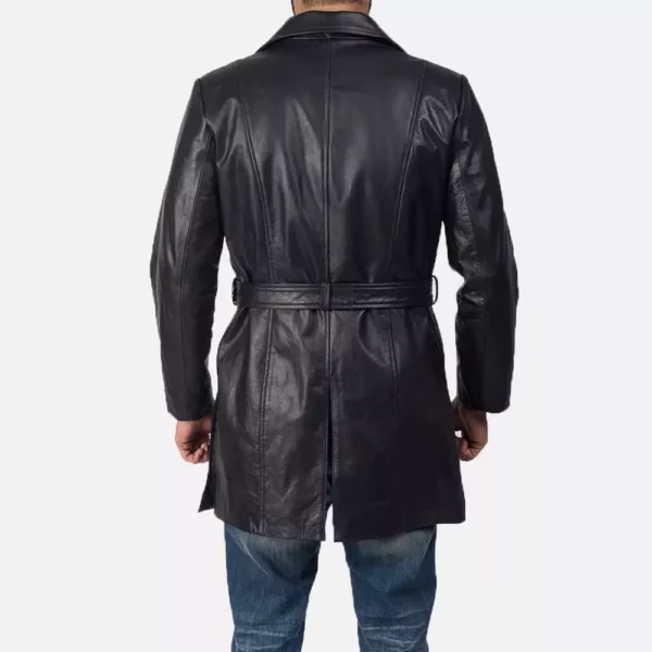 Dolf Black Leather Jacket Gallery 3