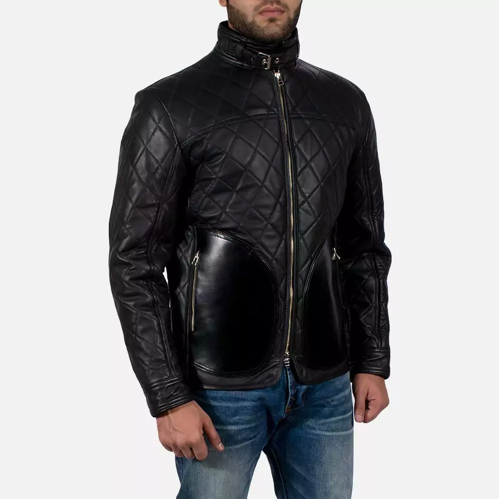 Equilibrium Black Leather Jacket Gallery 1