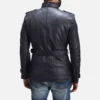 Hunter Black Leather Jacket Gallery5