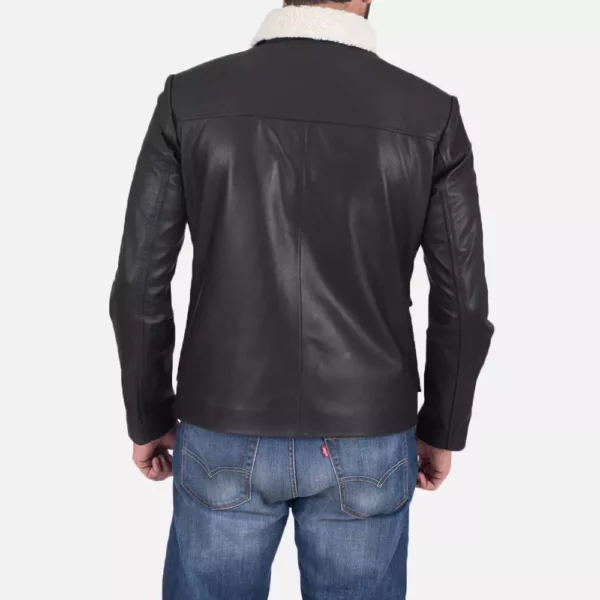 Maurice Black Leather Jacket Gallery 2