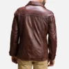 Vincent Alley Brown Leather Jacket Gallery 5