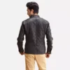 Henry Quilted Black Leather Jacket Gallery 4