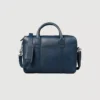 The Captain Midnight Blue Leather Briefcase Gallery 6