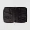 The Eclectic Black Leather Folio Organizer Gallery 3