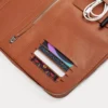 The Eclectic Brown Leather Folio Organizer Gallery 4
