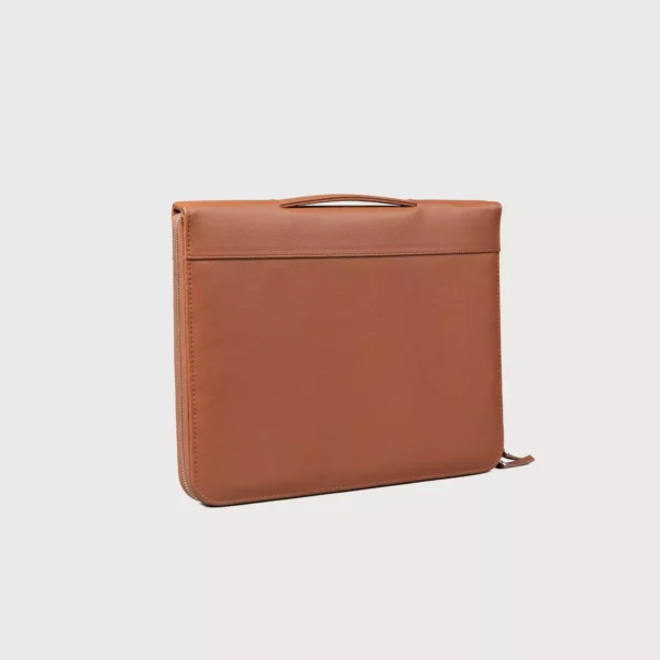 The Eclectic Brown Leather Folio Organizer Gallery 7