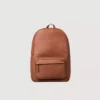 The Philos Brown Leather Backpack Gallery 6