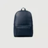 The Philos Midnight Blue Leather Backpack Gallery 4