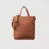 The Poet Brown Leather Tote Bag Gallery 8