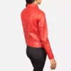 Tomachi Red Leather Jacket gallary 4