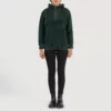 Zest Green Hooded Suede Pullover Jacket gallery 4