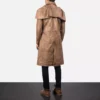 Classic Brown Leather Duster Gallery 2