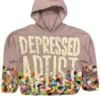 Purple Artist Hoodie on sale