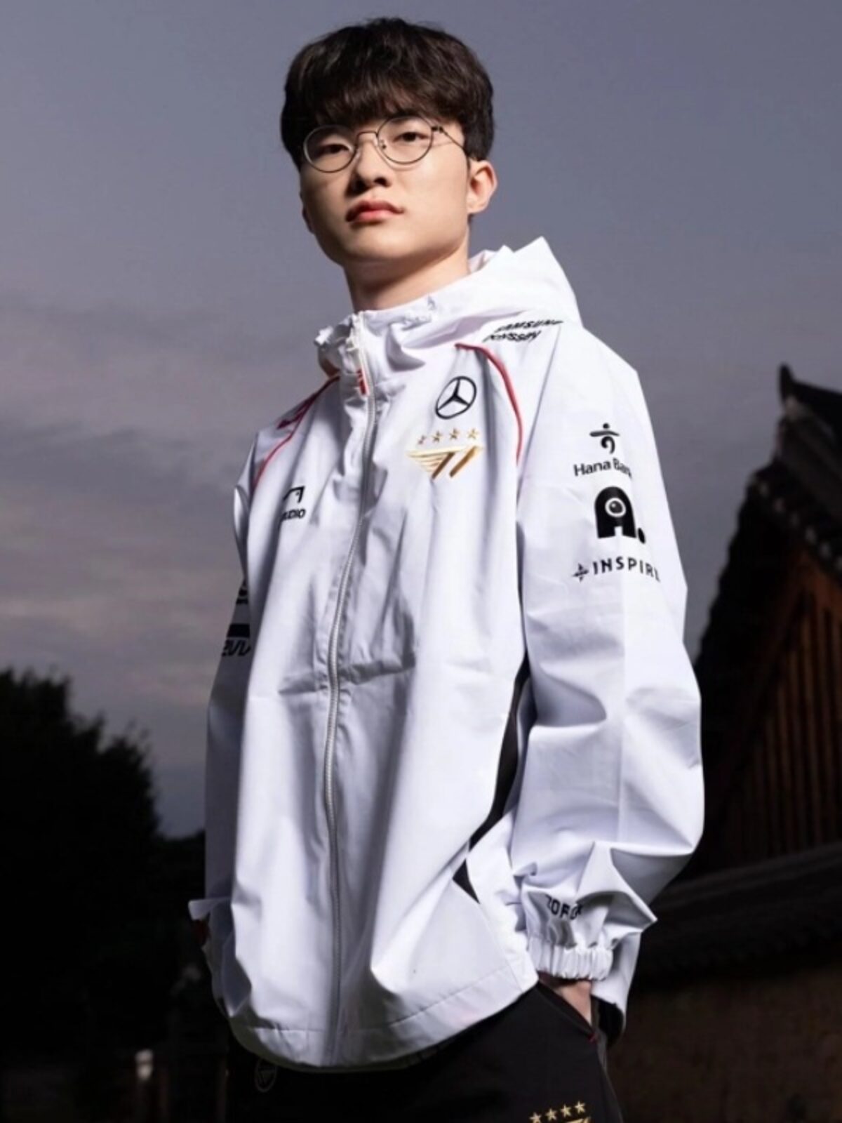 2024 T1 Worlds White Jacket - XEBOI