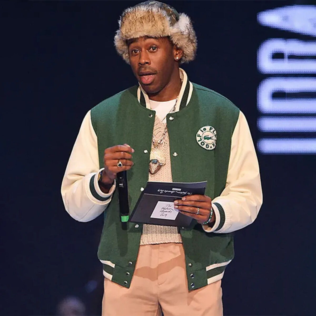 ジャケット・アウター Tyler, The Creator Versity Jacket glasses様専用Tyler, Creator Versity Jacket - メルカリ