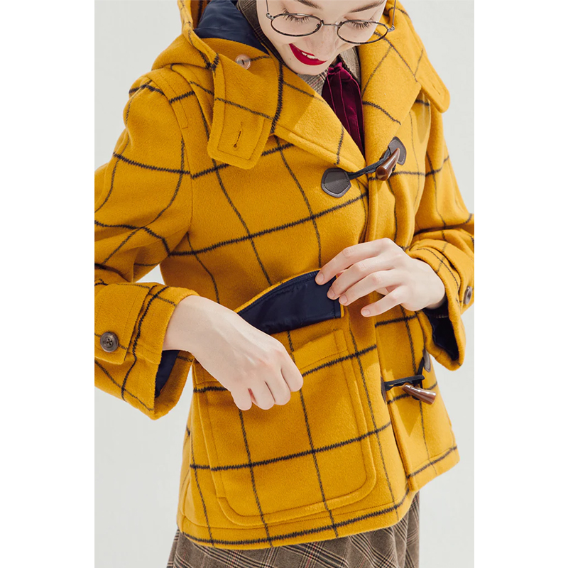 Paddington Yellow Coat For Women