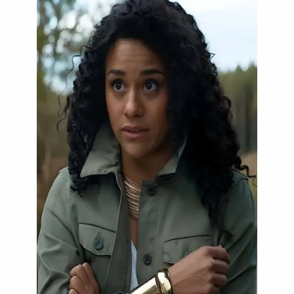 Calypso Ezili Green Cotton Jacket