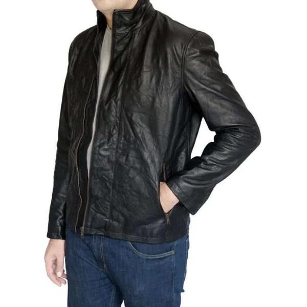Tom Cruise Black Leather Jacket​
