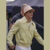 Sonny Hayes F1 Movie 2025 Brad Pitt Yellow Corduroy Jacket