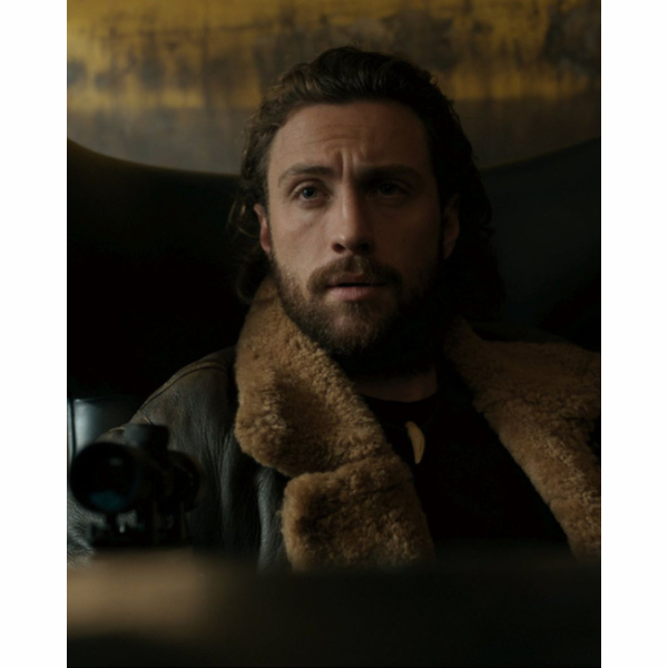 Aaron Taylor Kraven the Hunter Jacket