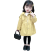 Girls Yellow Leather Jacket