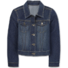 Dark Blue Denim Jacket For Girls