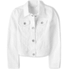 White Denim Jacket For Girls