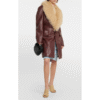 Womens Dua Lipa Shearling Coat