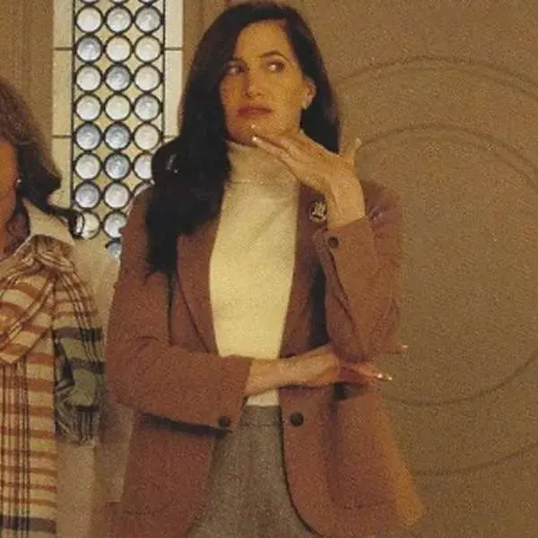 Agatha Harkness Brown Blazer From Agatha All Along on Sale
