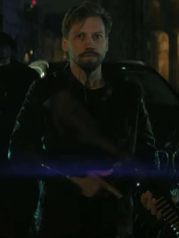 Heads of State Alexander Kuznetsov Black Leather Jacket