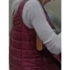 The Red 2024 Angie Milliken Maroon Vest buy now