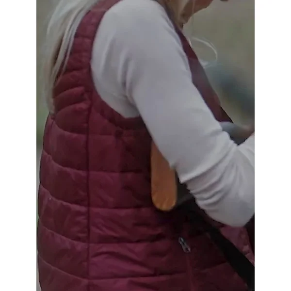 The Red 2024 Angie Milliken Maroon Vest buy now