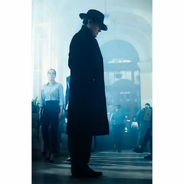 Ian McShane Trench Coat