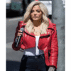 Bebe Rexha Red Jacket