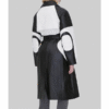 Catherine O’Hara 2024 Beetlejuice Beetlejuice Leather Coat