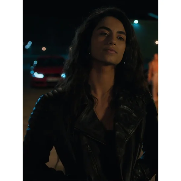 Berlin S01 Cameron Black Biker Leather Jacket buy now