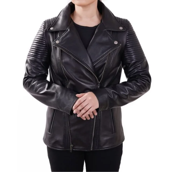 Yellowstone TV Series Beth Dutton Black Leather Jacket on sale