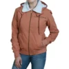 Beth Dutton Yellowstone Kelly Reilly Cotton Bomber Jacket get now