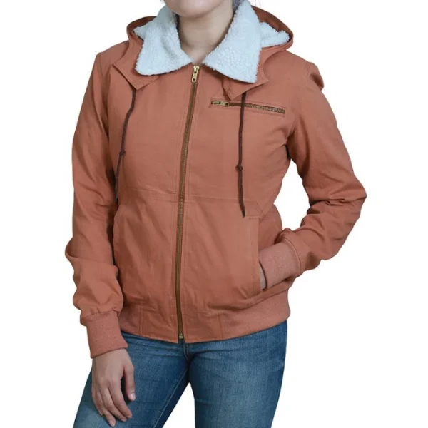 Beth Dutton Yellowstone Kelly Reilly Cotton Bomber Jacket get now