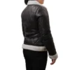Blair Quan Never Have I Ever S04 Black Quilted Jacket get now on sale