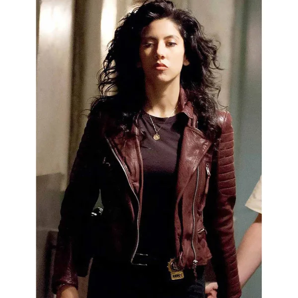 Brooklyn Nine-Nine Rosa Diaz Biker Leather Jacket buy now
