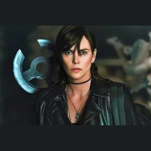 Charlize Theron The Old Guard 2 Black Leather Jacket on sale