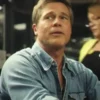 Sonny Hayes F1 Brad Pitt Western Denim Shirt
