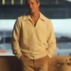 Brad Pitt White Sweatshirt