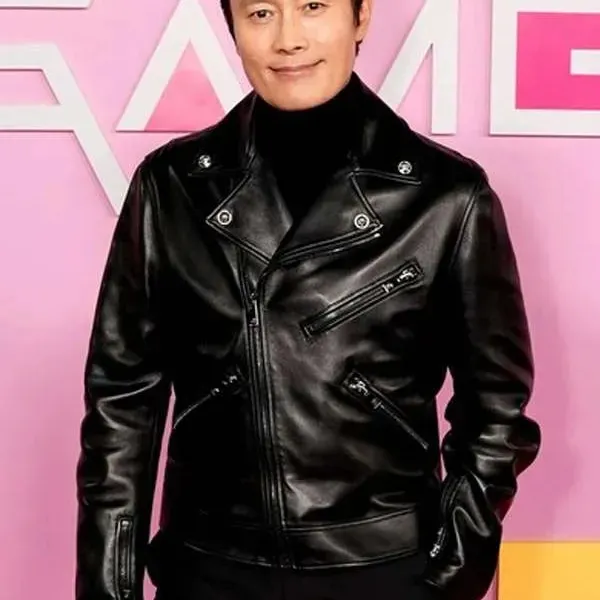 Front Man Black Leather Jacket