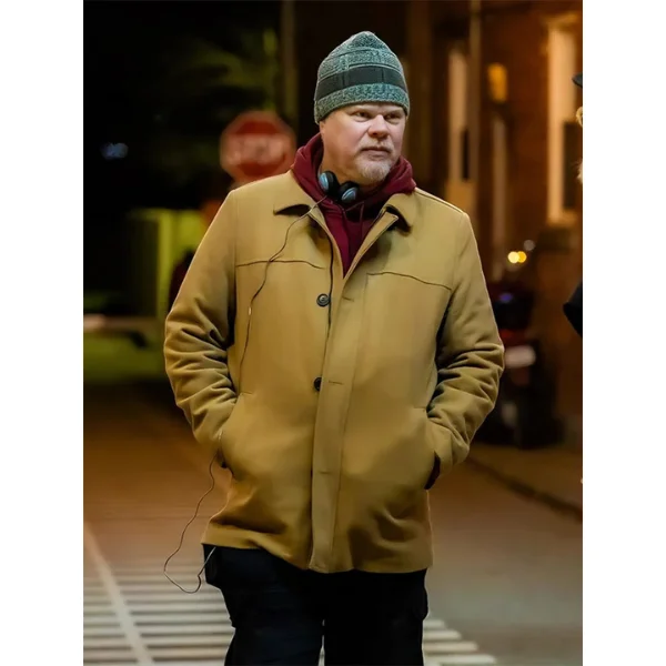 George A in wool jacket