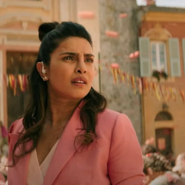Heads of State Priyanka Chopra Jonas Pink Blazer on sale