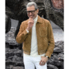 Ian Malcolm Suede Leather Jacket