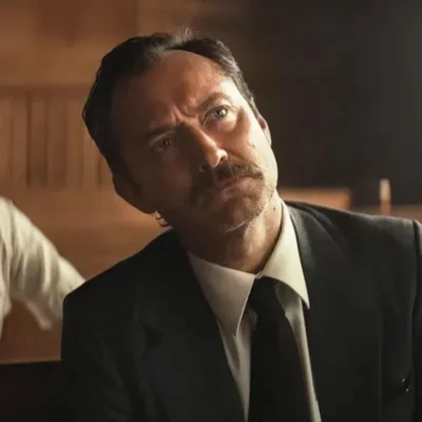 Jude Law in Black Suit