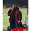Maisie Lockwood Jurassic World Dominion Maroon Hood